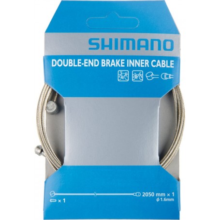 Shimano Bremszug MTB/Road Stahl, VR HR, 2050 mm, 10 Stück