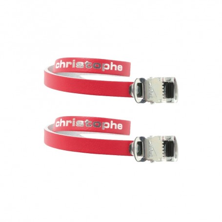Zéfal Pedals Pedal straps Christophe 516 370mm red