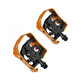 Xpedo Pedals Milo XCF13AC Click Pedals black orange