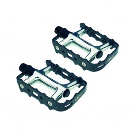 Pedale Trekking pedals silver black