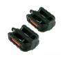 City-/Comfort-Pedal "Rubber claw" - black