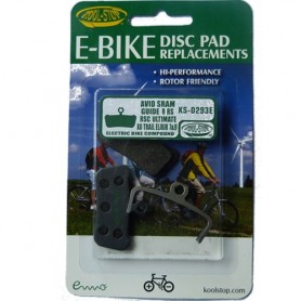 Disc Brake Pad AVID, E-bike Avid XO, Elixir 7/9, Sram Guide R/RS/RSC