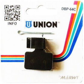 Disc Brake Pad Union DBP-64C Shimano organic, replacement pads, Ultegra