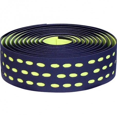 Handlebar Tape Velox Bi-Color Box with plugs, black/bright green