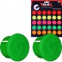 Handlebar Plug Velox Punchcard, neon green
