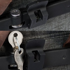 Racktime Schloss Secureit Sidebag für Doppeltasche 2 Schlüssel