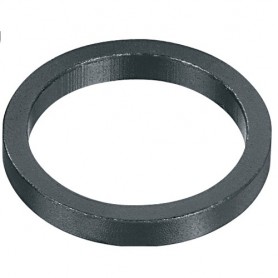 Ergotec Spacer 1 1/8 Zoll Aluminium 5 mm schwarz sandgestrahlt