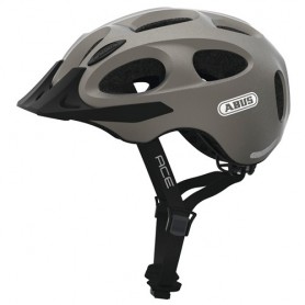 Abus Bike helmet Youn-I Ace metallic silver size L 56-61 cm