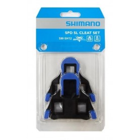 Shimano Pedals Cleats SPD-SL SM-SH12, blue incl. Screws