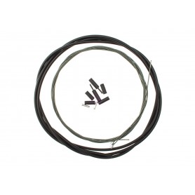 Shimano Optislik Derailleur cable set front & rear Race, black