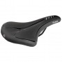 VELO saddle FIT ATHLETE BC, 277 x 155mm anatomic shaped Race saddle Road/MTB, seamless surface Comfort foam black