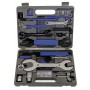 M-WAVE, Bike toolbox 43 parts Repair kit 2 Flat and 2 Phillips screwdriver Sprocket puller small