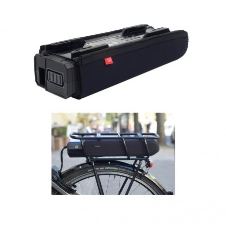 Fahrer Battery protection E-Bike for Shimano Steps E6000 Pannier rack battery