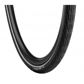 Vredestein DYNAMIC TOUR bicycle tyre 28 inch 37-622 wired reflective strips black