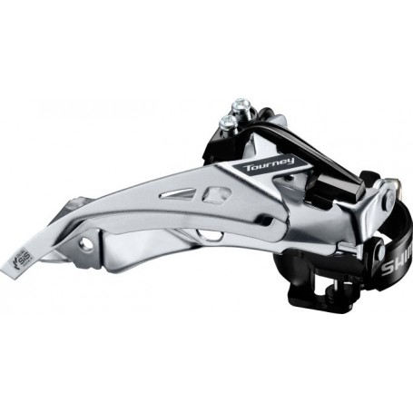 Front derailleur TOURNEY FD-TY700 7/8-speed TOP black clamp 34.9mm with adapter 31.8mm