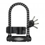 Master Lock U-lock 8195 black reflecting holder 13 x 210 x 110 mm