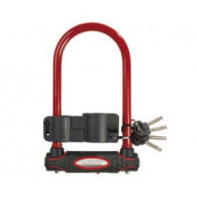 Master Lock Bügelschloss 8195 rot mit Halter 13 x 210 x 110 mm