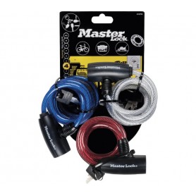 Master Lock Cable lock Family pack of 3 8mm x 180cm