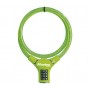 Master Lock Cable lock 8229 green vinyl-coated 12mm x 90cm