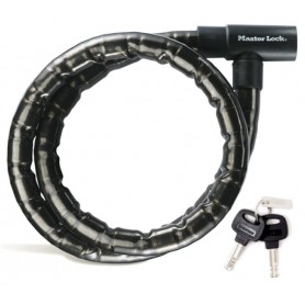 Master Lock Cable lock PanzR black 22mm x 200cm