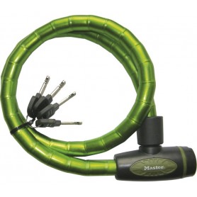 Master Lock Cable lock 8228 PanzR green 18mm x 100cm