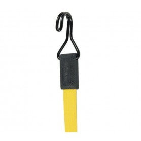 Master Lock Clamping rubber Smooth double hook yellow 100cm
