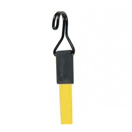 Master Lock Clamping rubber Smooth double hook yellow 100cm