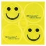 Reflex Stickers SMILE yellow, 3M-Reflex