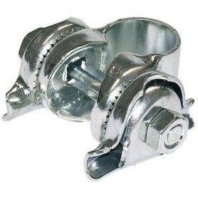 Saddle Clamp 5 components, silver
