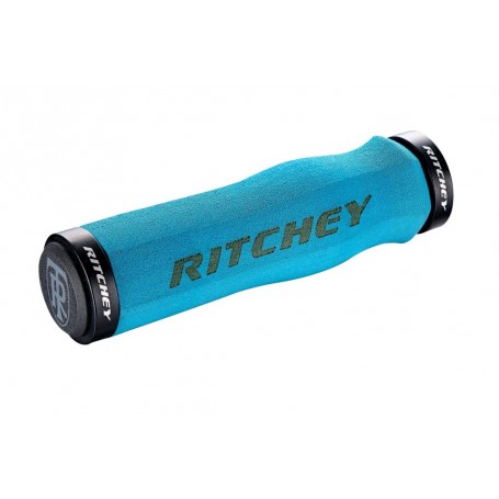 Ritchey WCS Ergo Trugrip Lock-On Griff, 129/33.0mm, blue