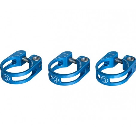 PRO Seatpost collar Performance 34.9mm blue