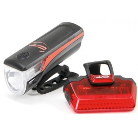 CONTEC Battery-LED light set Speed-LED USB neon red