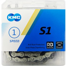 Chain KMC S1 WideRB 112 Links, silver