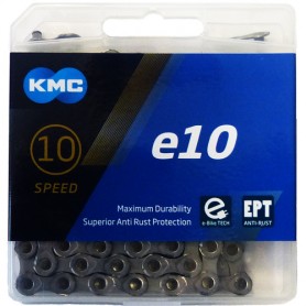 Chain KMC e10 EPT, E-Bike 136 Links, silver, Box