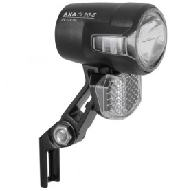 Axa Headlight Compactline 20 E black E-Bike