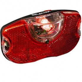 Busch + Müller Tr-Taillight Selectra Plus with cert~ B+M black Parking Light 50 mm LED