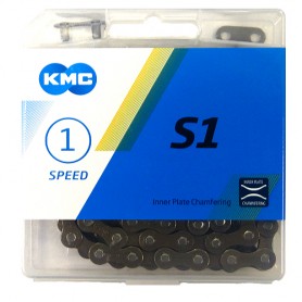 KMC Chain S1 Wide RB 112 links brown Blister