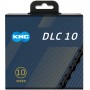 KMC Kette DLC10 116 Glieder schwarz Box