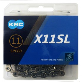 KMC Kette X11SL 11-fach 118 Glieder silber Karton
