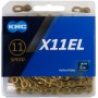 KMC Chain X11 EL 118 Links gold Box