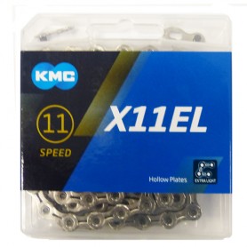 KMC Chain X11 EL 118 Links silver Box