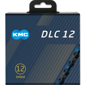 KMC Kette DLC12 126 Glieder schwarz blau Box