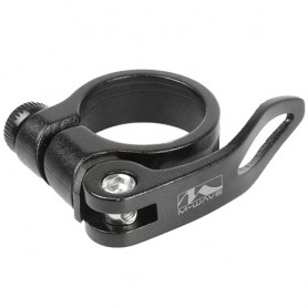 Messingschlager Seat Tube Clamp ø 31,8 mm black with Quick Release