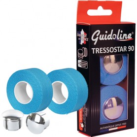 Velox Handlebar Tape Tressostar 90 Box with stops caribic blue