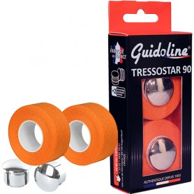 Velox Handlebar Tape Tressostar 90 Box with stops orange