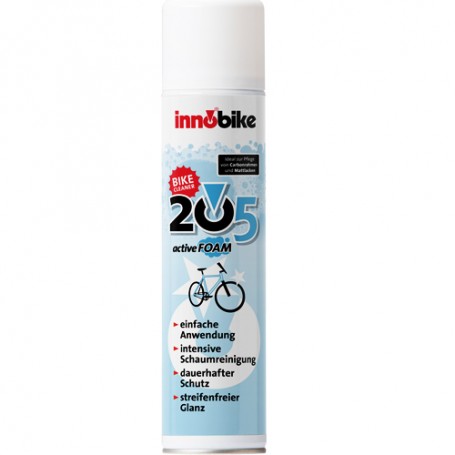 Innobike 205 Bike Cleaner Active Foam Spray Can 400 ml with Foaming Unit