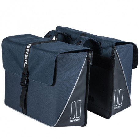 Basil Forte Double Bag Doppeltasche 35 Liter blau schwarz
