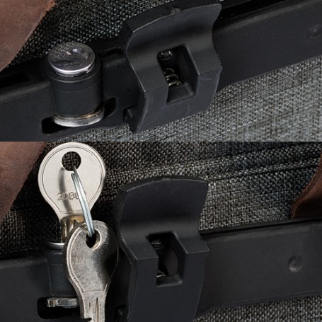 Racktime Schloss-Set Secureit Sidebag für Doppeltasche 2 Schlüssel