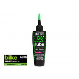 Muc-Off C3 Ceramic Dry Lube 120ml bottle Chain lubricant for dry conditions