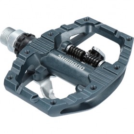 Shimano Pedals Race PD-EH500 Tiagra Duo pedal grey one sided SPD binding